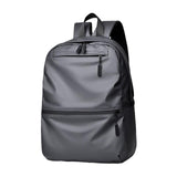 Maxbell Rucksack Male Portable Large Waterproof Laptop Backpack for Hiking Office Gray