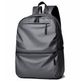 Maxbell Rucksack Male Portable Large Waterproof Laptop Backpack for Hiking Office Gray