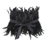 Maxbell Elegant Feather Shrug Shawl Cape Soft Shoulder Wrap for Halloween Costume