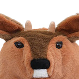 Maxbell Plush Roe Deer Hat Cap Gifts Comfortable Warm Animal for Cosplay Party