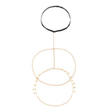 Maxbell Sexy Thigh Chains Body Chain Women Girls Bracelet Elasticity Leg Chains Star