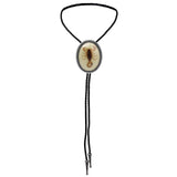 Maxbell Long Mens Bolo Tie PU neck Rope Rope Necktie Women Necklace Cowboy