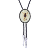 Maxbell Long Mens Bolo Tie PU neck Rope Rope Necktie Women Necklace Cowboy