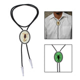 Maxbell Long Mens Bolo Tie PU neck Rope Rope Necktie Women Necklace Cowboy
