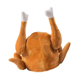 Maxbell Funny Roasted Turkey Hat Chicken Creative for Party Xmas Halloween