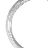 Maxbell 2Pcs Women Purse Handles Belt Replacement DIY Handmade for Tote Purse Making clear round