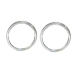 Maxbell 2Pcs Women Purse Handles Belt Replacement DIY Handmade for Tote Purse Making clear round