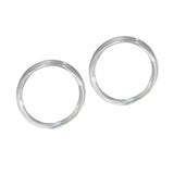 Maxbell 2Pcs Women Purse Handles Belt Replacement DIY Handmade for Tote Purse Making clear round