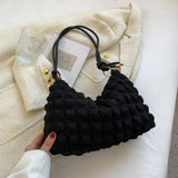 Maxbell Women Shoulder Bag Clutch Purse Underarm Handbag Tote for Party Leisure Black