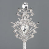Maxbell Rhinestone Scepter Princess for Masquerade Dress up Handheld Props Halloween