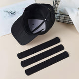 Maxbell Hat Sweat Liner Disposable Hat Size Reducer Tighten Reducing Tape for Mens 5x Blue Bag Black