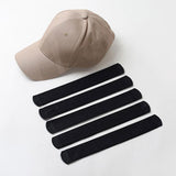 Maxbell Hat Sweat Liner Disposable Hat Size Reducer Tighten Reducing Tape for Mens 5x Blue Bag Black