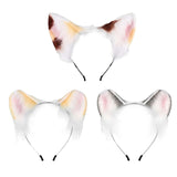 Maxbell Kitten Ears Headband Lovely Flexible Cosplay Animal Hair Hoop Women Girls Multicolor