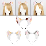 Maxbell Kitten Ears Headband Lovely Flexible Cosplay Animal Hair Hoop Women Girls Multicolor