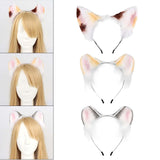 Maxbell Kitten Ears Headband Lovely Flexible Cosplay Animal Hair Hoop Women Girls Multicolor