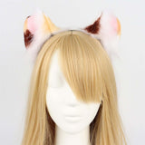 Maxbell Kitten Ears Headband Lovely Flexible Cosplay Animal Hair Hoop Women Girls Multicolor