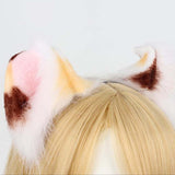 Maxbell Kitten Ears Headband Lovely Flexible Cosplay Animal Hair Hoop Women Girls Multicolor