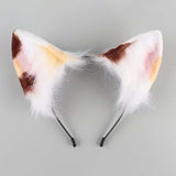 Maxbell Kitten Ears Headband Lovely Flexible Cosplay Animal Hair Hoop Women Girls Multicolor