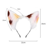 Maxbell Kitten Ears Headband Lovely Flexible Cosplay Animal Hair Hoop Women Girls Multicolor