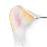 Maxbell Kitten Ears Headband Lovely Flexible Cosplay Animal Hair Hoop Women Girls Yellow