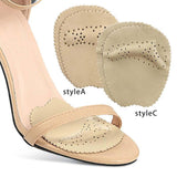 Maxbell 2Pcs Forefoot Pads Anti Slip Sandals Sticker Front Palm Insert Forefoot Shoe styleA