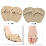 Maxbell 2Pcs Forefoot Pads Anti Slip Sandals Sticker Front Palm Insert Forefoot Shoe styleA