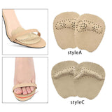 Maxbell 2Pcs Forefoot Pads Anti Slip Sandals Sticker Front Palm Insert Forefoot Shoe styleA