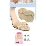 Maxbell 2Pcs Forefoot Pads Anti Slip Sandals Sticker Front Palm Insert Forefoot Shoe styleA