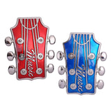 Maxbell cowboy Belt Buckle Men Accessory Texas Replacement Music Guitar Blue