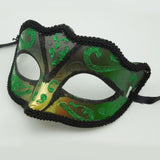 Maxbell Ladies Mardi Gras Masquerade Mask for Party Dress Cosplay Costume Green