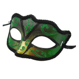 Maxbell Ladies Mardi Gras Masquerade Mask for Party Dress Cosplay Costume Green