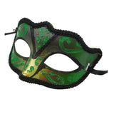 Maxbell Ladies Mardi Gras Masquerade Mask for Party Dress Cosplay Costume Green