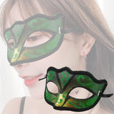 Maxbell Ladies Mardi Gras Masquerade Mask for Party Dress Cosplay Costume Green