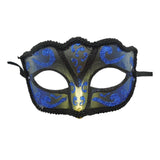 Maxbell Ladies Mardi Gras Masquerade Mask for Party Dress Cosplay Costume Blue