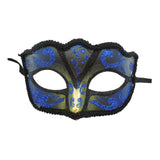 Maxbell Ladies Mardi Gras Masquerade Mask for Party Dress Cosplay Costume Blue