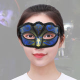 Maxbell Ladies Mardi Gras Masquerade Mask for Party Dress Cosplay Costume Blue