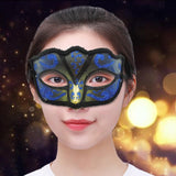 Maxbell Ladies Mardi Gras Masquerade Mask for Party Dress Cosplay Costume Blue