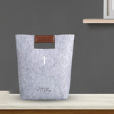 Maxbell Felt Tote with Handle Handbag Church Bible Carrying Case Christian Gifts