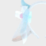 Maxbell Sheep Ears Headband Headdress Christmas Cosplay Kids Adult Headwear Hairband blue