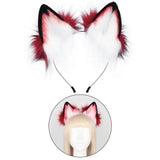 Maxbell Ears Headband Fancy Dress Costume Cosplay Gift Dress up Red White