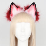 Maxbell Ears Headband Fancy Dress Costume Cosplay Gift Dress up Red White