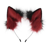 Maxbell Ears Headband Fancy Dress Costume Cosplay Gift Dress up Red Black