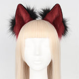 Maxbell Ears Headband Fancy Dress Costume Cosplay Gift Dress up Red Black