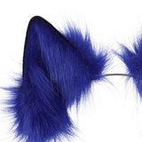 Maxbell Ears Headband Fancy Dress Costume Cosplay Gift Dress up Blue Black