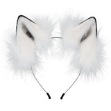 Maxbell Ears Headband Fancy Dress Costume Cosplay Gift Dress up White