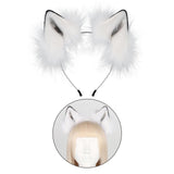 Maxbell Ears Headband Fancy Dress Costume Cosplay Gift Dress up White