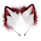Maxbell Ears Headband Fancy Dress Costume Cosplay Gift Dress up Red Orange White