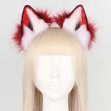 Maxbell Ears Headband Fancy Dress Costume Cosplay Gift Dress up Red Orange White