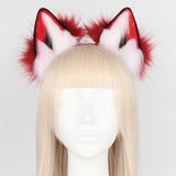 Maxbell Ears Headband Fancy Dress Costume Cosplay Gift Dress up Red Orange White
