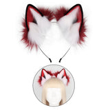 Maxbell Ears Headband Fancy Dress Costume Cosplay Gift Dress up Red Orange White